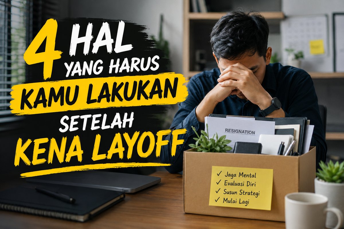 4 Hal yang Harus Kamu Lakukan Setelah Kena Layoff